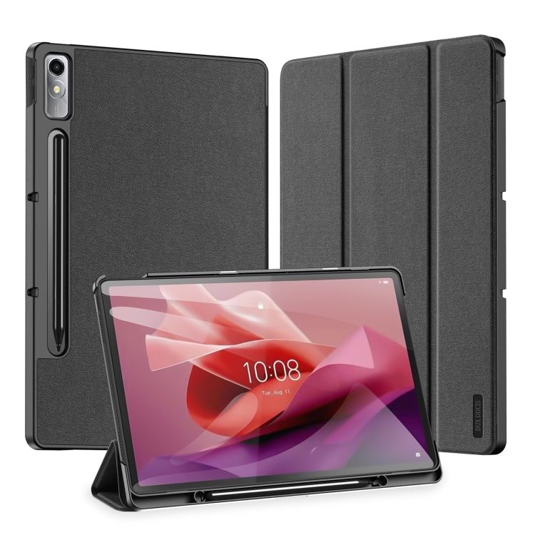 DUX DUCIS Domo Series Magnetic Flip Leather Tablet Case, For Lenovo Yoga Tab Plus, For Lenovo Tab P12 12.7 2023