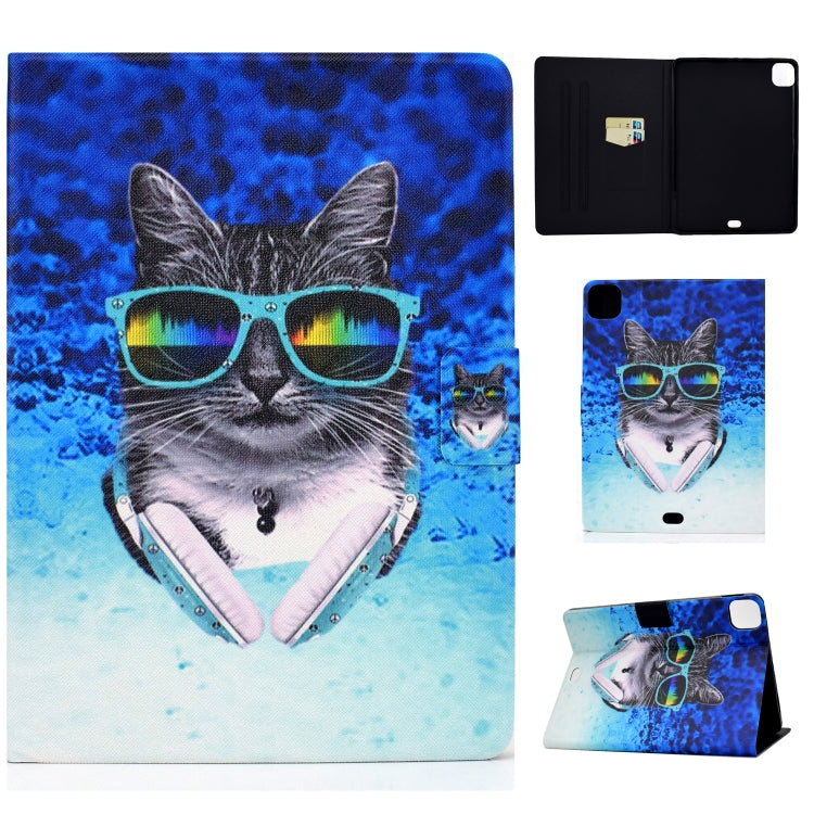 TPU Electric Pressed Horizontal Flip Leather Case with Holder & Card Slot & Sleep / Wake-up Function, For iPad 10.2 / 10.5 / iPad Air 10.5 2019, For iPad Air / Air 2  / iPad 9.7 2017 / 2018, For iPad Pro 11 2020 / 2018                                  ...