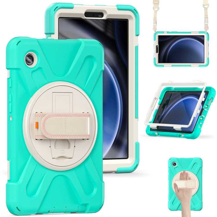 Rotatable Kickstand Grip Heavy Duty Hard Rugged Tablet Case, For Samsung Galaxy Tab A9+