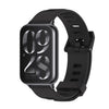 Mijobs Flat Hole Breathable Silicone Watch Band, For Redmi Watch 6 / 5 / Xiaomi Band 9 Pro