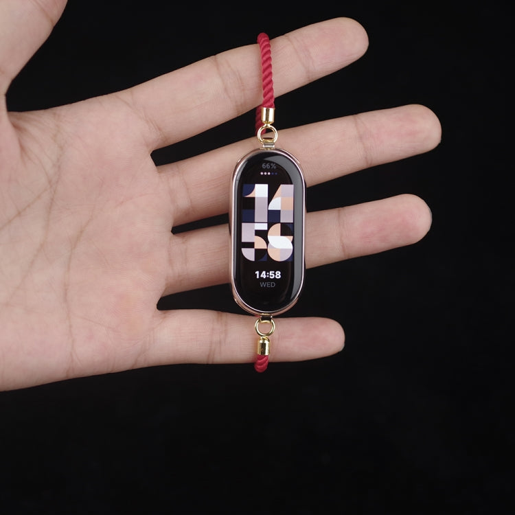 Mibbs Milan Cord Bracelet Watch Band, For Xiaomi Smart Band 10 / 9 / 8