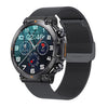 K56 Pro 1.39 inch Smart Steel Strap Wristband Support Heart Rate Monitoring / Blood Pressure Monitoring, Steel Strap (Black Milanese), Steel Strap (Black Three Strains), Steel Strap (Black Bamboo Joint)
