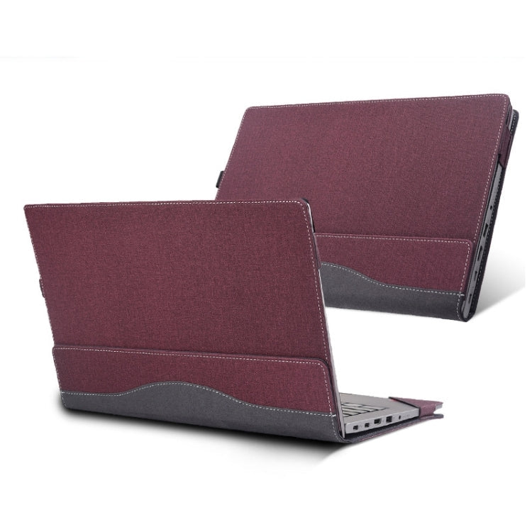 Laptop Leather Shockproof Protective Case, For Lenovo Yoga 9i 2 in 1 Gen 9 14 inch, For Lenovo Yoga 7 14IAL7 / 14ARB7, For Lenovo IdeaPad Slim 5 Gen8 14 inch, For Lenovo IdeaPad Slim 5i Gen 9 / Gen 8 14 inch, For Lenovo ThinkPad E14 Gen 5 / E14 Gen 6  ...
