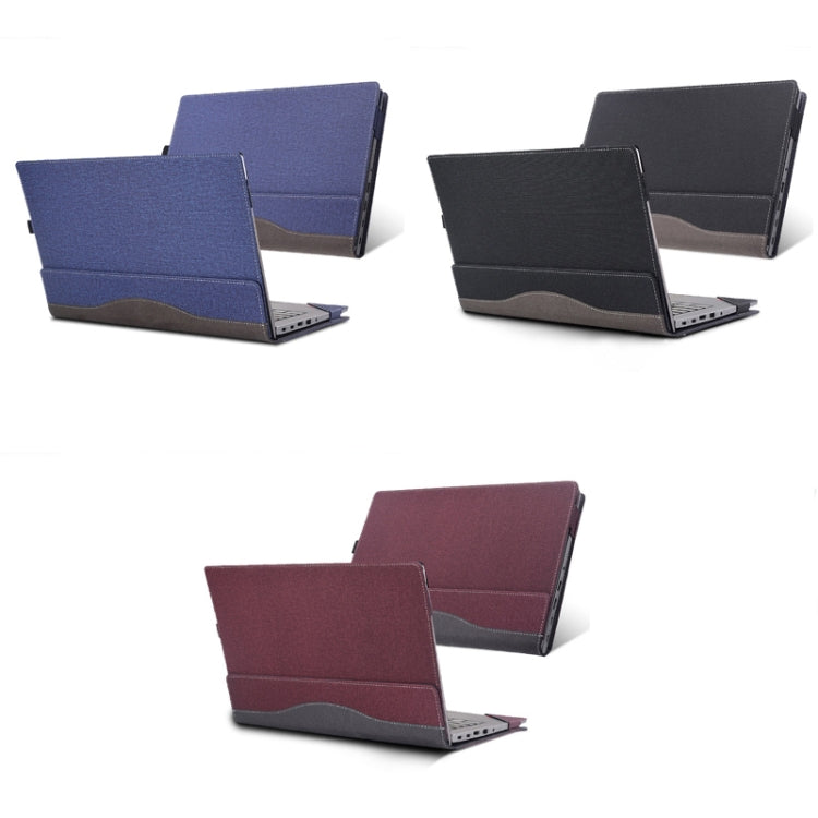 Laptop Leather Shockproof Protective Case, For Lenovo Yoga 9i 2 in 1 Gen 9 14 inch, For Lenovo Yoga 7 14IAL7 / 14ARB7, For Lenovo IdeaPad Slim 5 Gen8 14 inch, For Lenovo IdeaPad Slim 5i Gen 9 / Gen 8 14 inch, For Lenovo ThinkPad E14 Gen 5 / E14 Gen 6  ...