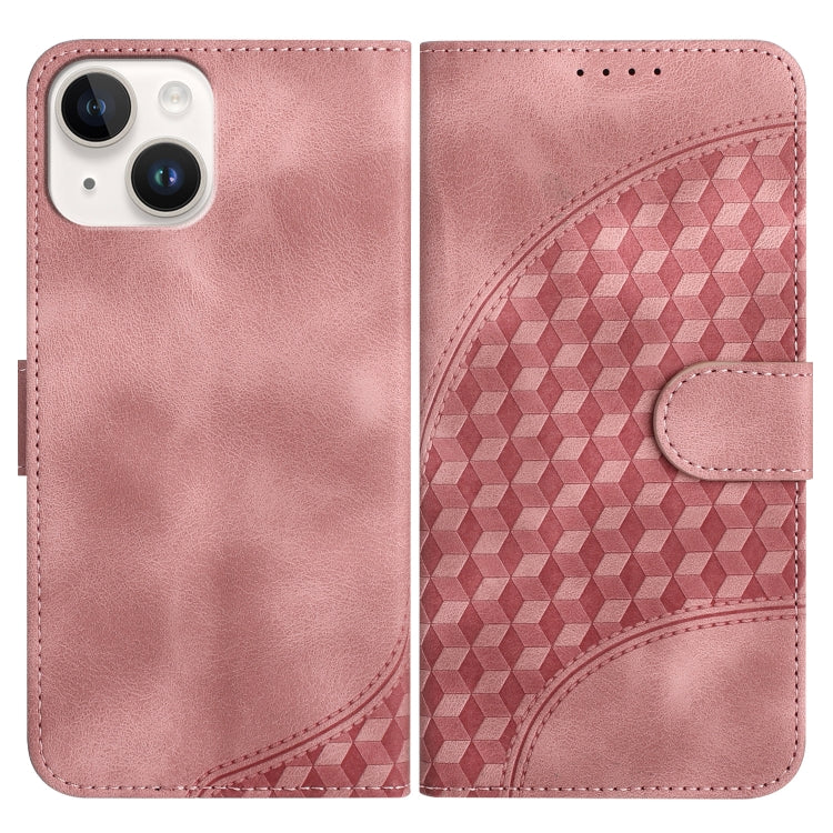 YX0060 Elephant Head Embossed Phone Leather Case with Lanyard, For iPhone 13 Pro Max, For iPhone 13 Pro, For iPhone 13