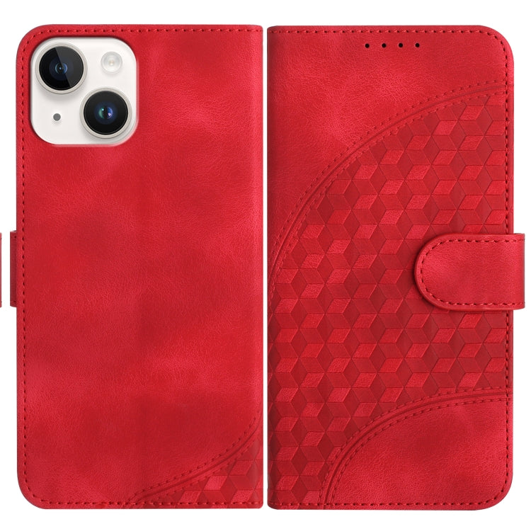 YX0060 Elephant Head Embossed Phone Leather Case with Lanyard, For iPhone 13 Pro Max, For iPhone 13 Pro, For iPhone 13