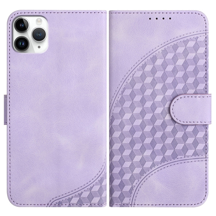 YX0060 Elephant Head Embossed Phone Leather Case with Lanyard, For iPhone 12 mini, For iPhone 11 Pro Max, For iPhone 11