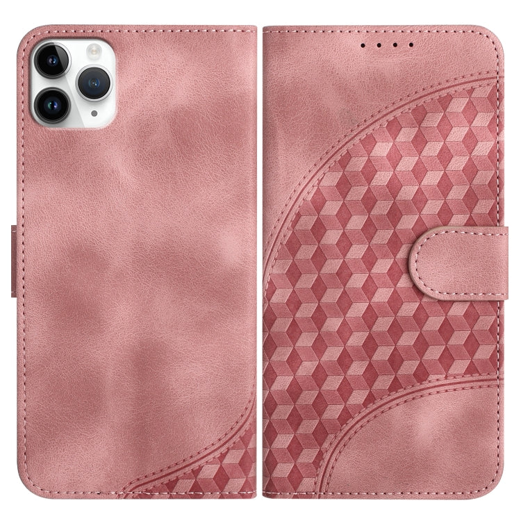 YX0060 Elephant Head Embossed Phone Leather Case with Lanyard, For iPhone 12 mini, For iPhone 11 Pro Max, For iPhone 11