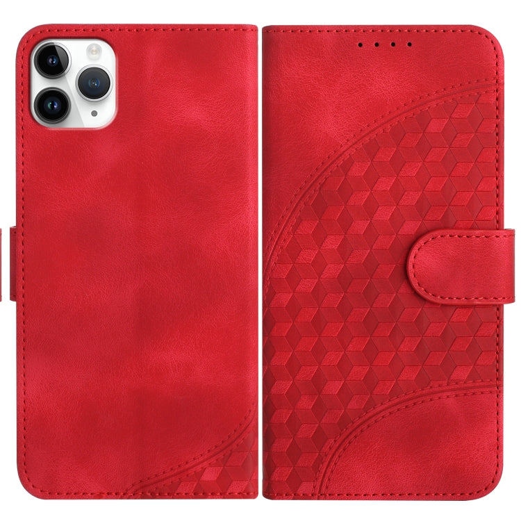 YX0060 Elephant Head Embossed Phone Leather Case with Lanyard, For iPhone 12 mini, For iPhone 11 Pro Max, For iPhone 11
