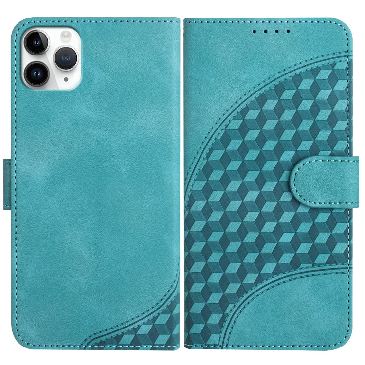 YX0060 Elephant Head Embossed Phone Leather Case with Lanyard, For iPhone 12 mini, For iPhone 11 Pro Max, For iPhone 11