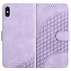 YX0060 Elephant Head Embossed Phone Leather Case with Lanyard, For iPhone XS Max, For iPhone 8 Plus / 7 Plus