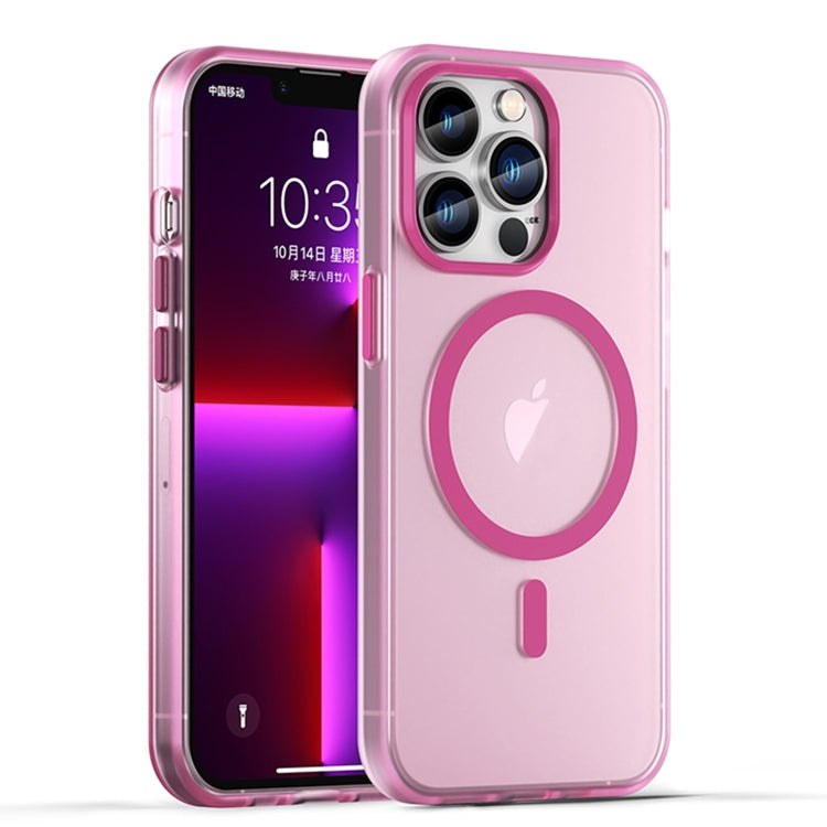MagSafe Frosted Translucent TPU + PC Full Coverage Phone Case, For iPhone 13 Pro Max, For iPhone 13 Pro