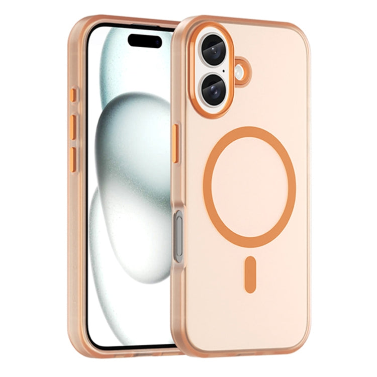 MagSafe Frosted Translucent TPU + PC Full Coverage Phone Case, For iPhone 16, For iPhone 15 Pro Max