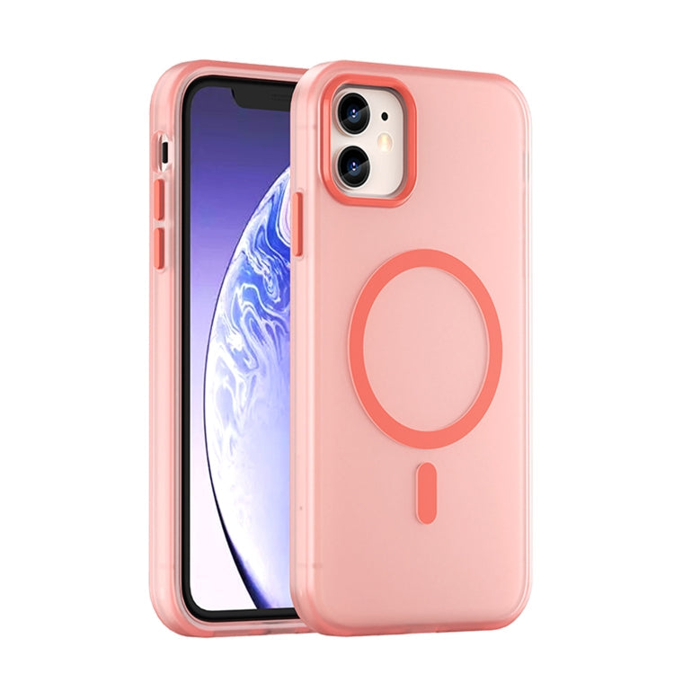 MagSafe Frosted Translucent TPU + PC Full Coverage Phone Case, For iPhone 13, For iPhone 12