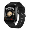 2.01 inch Silicone Strap Bluetooth Call Smart Watch Support Heart Rate Monitoring / Non-invasive Blood Sugar, Silicone Strap Black, Silicone Strap Light Yellow