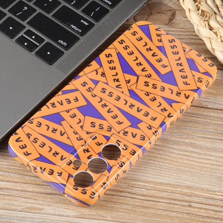Painted Pattern Precise Hole PC Phone Case, For Samsung Galaxy A73 5G