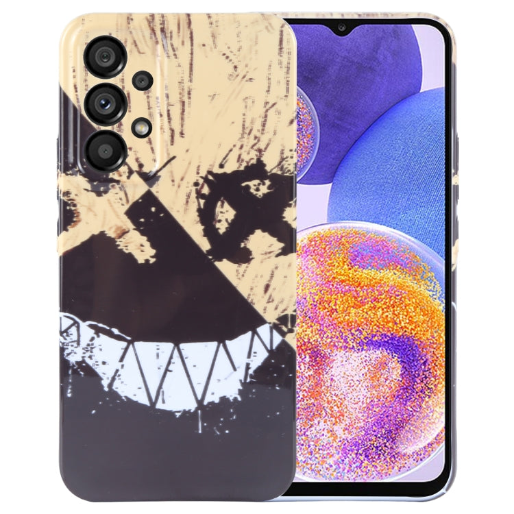 Painted Pattern Precise Hole PC Phone Case, For Samsung Galaxy A23