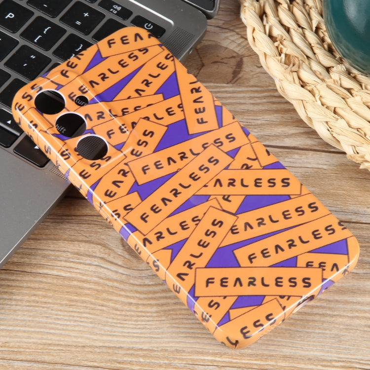 Painted Pattern Precise Hole PC Phone Case, For Samsung Galaxy A55 5G