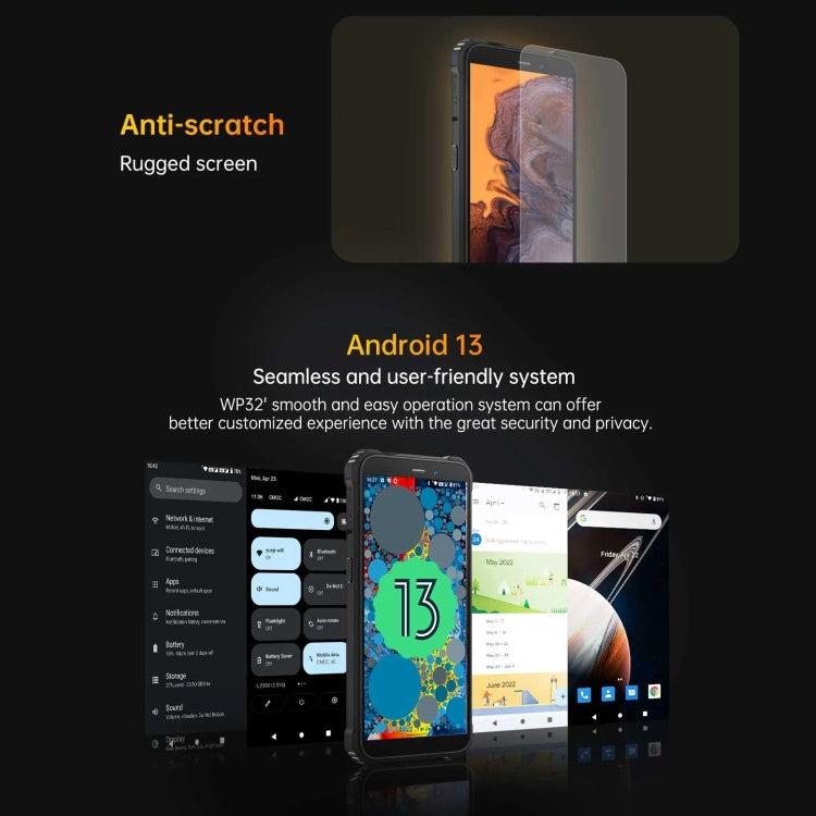 Oukitel WP32, 4GB+128GB, IP68/IP69K, 5.93 inch Android 13 Unisoc Tiger T606 Octa-core, NFC, OTG, Network: 4G(Green)