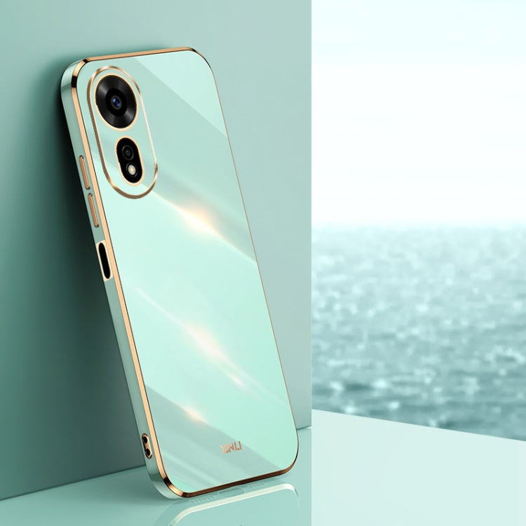 XINLI Straight 6D Plating Gold Edge TPU Phone Case, For Huawei Pura 70 Ultra, For Huawei Nova 12 SE, For Huawei Pura 70 Pro / Pura 70 Pro+