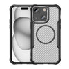 Carbon Fiber Texture MagSafe Translucent Phone Case, For iPhone 15, For iPhone 14, For iPhone 14 Pro, For iPhone 14 Pro Max, For iPhone 13 Pro Max, For iPhone 13 Pro