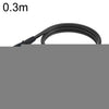 XK041L XLR 3pin Straight Male to Elbow Female Audio Cable, 0.3m, 1m, 2m, 3m, 5m, 10m