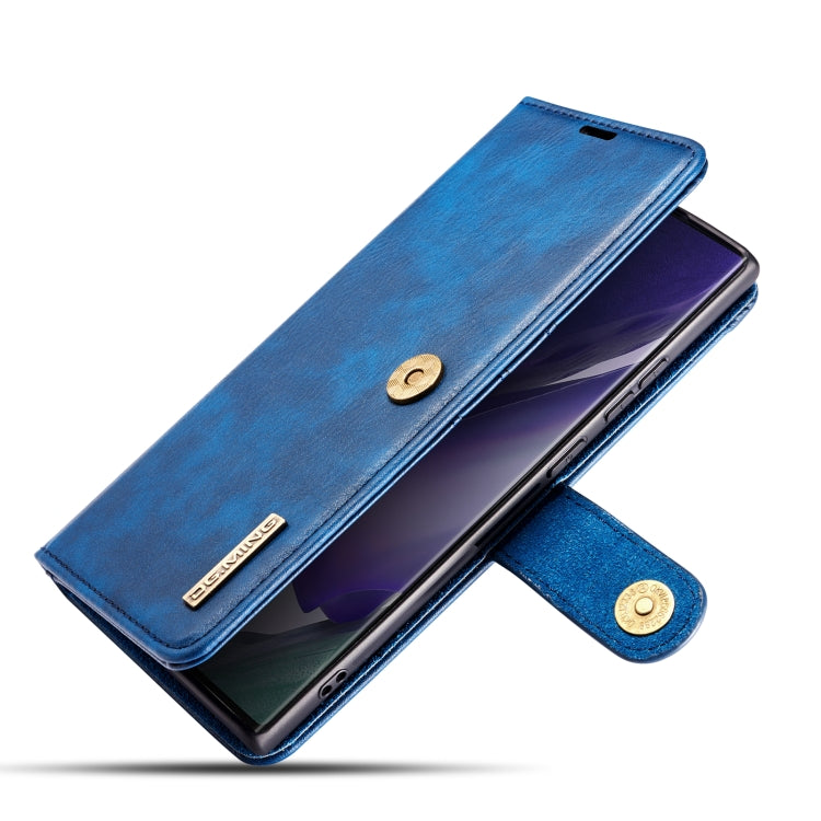 DG.MING Crazy Horse Texture Flip Detachable Magnetic Leather Case with Holder & Card Slots & Wallet, For Samsung Galaxy Note20 Ultra, For Samsung Galaxy Note20