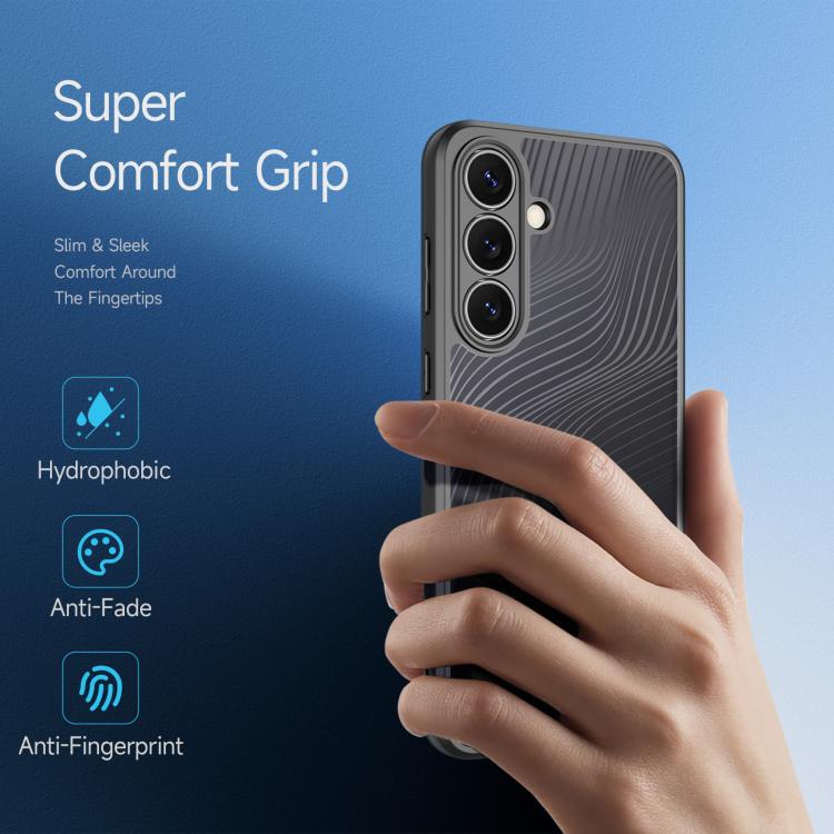 DUX DUCIS Aimo Series TPU + PC Frosted Feel Phone Case, For Samsung Galaxy S25 FE 5G