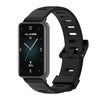 MIJOBS Flat Hole Breathable TPU Watch Band, For Honor Band 10 / 9