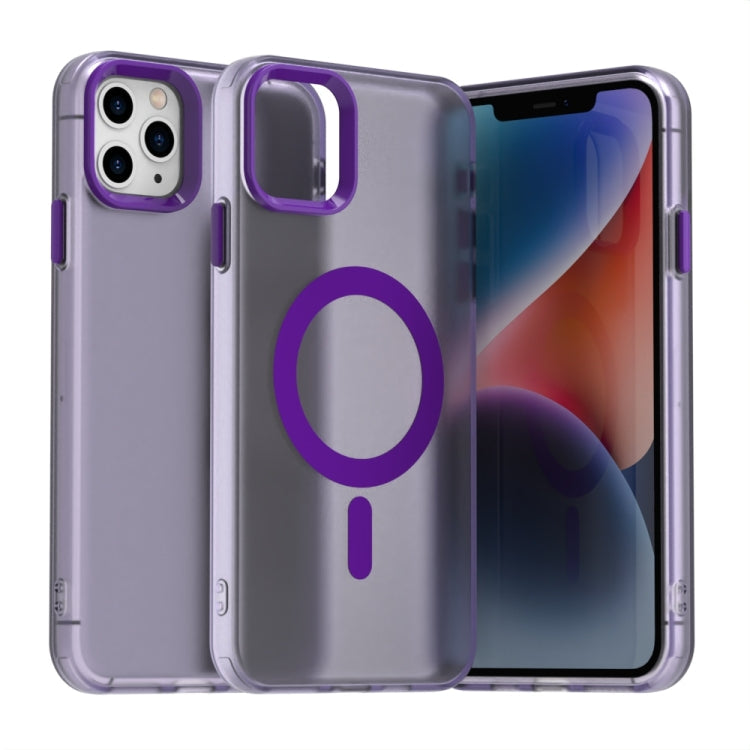 Candy Magsafe PC Hybrid TPU Phone Case, For iPhone 12, For iPhone 11 Pro Max, For iPhone 11