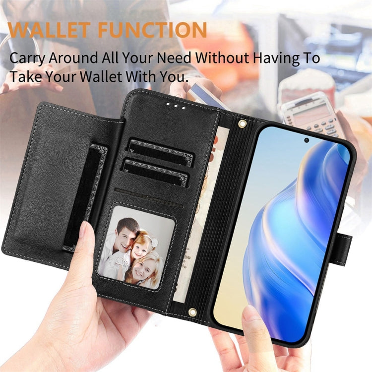 Multi-Card Slots Zipper Wallet Leather Phone Case, For iPhone 13 mini, For iPhone 12 / 12 Pro, For iPhone 12 Pro Max, For iPhone 12 mini