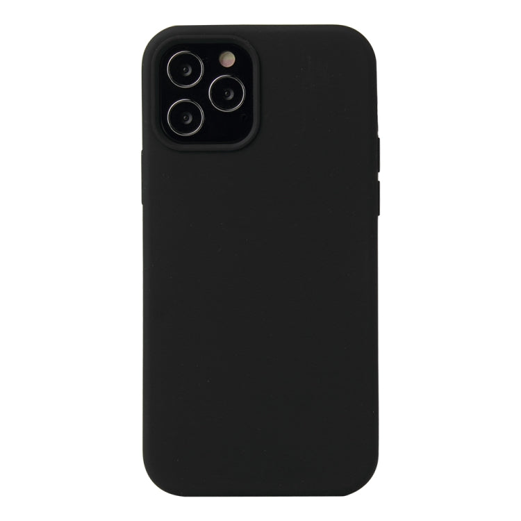 Solid Color Liquid Silicone Shockproof Protective Case, For iPhone 12 mini