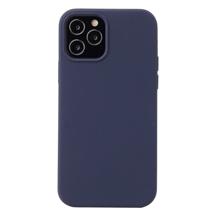 Solid Color Liquid Silicone Shockproof Protective Case, For iPhone 12 mini