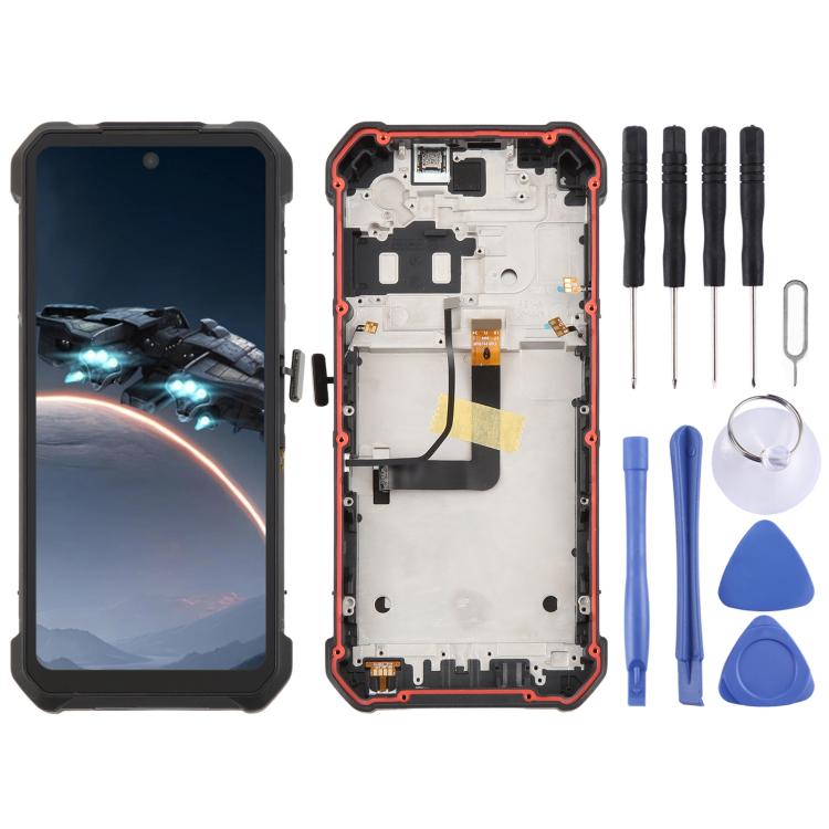 LCD Screen with Digitizer Full Assembly, For Unihertz 8849 Tank 2 Pro, For Unihertz 8849 Tank 3S, For Unihertz Tank 3 Pro 8849, For Unihertz 8849 Tank Mini 1, For Unihertz 8849 Tank 3, For Unihertz Tank 2