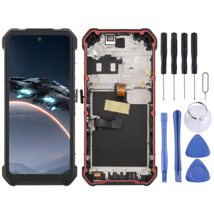 LCD Screen with Digitizer Full Assembly, For Unihertz 8849 Tank 2 Pro, For Unihertz 8849 Tank 3S, For Unihertz Tank 3 Pro 8849, For Unihertz 8849 Tank Mini 1, For Unihertz 8849 Tank 3, For Unihertz Tank 2