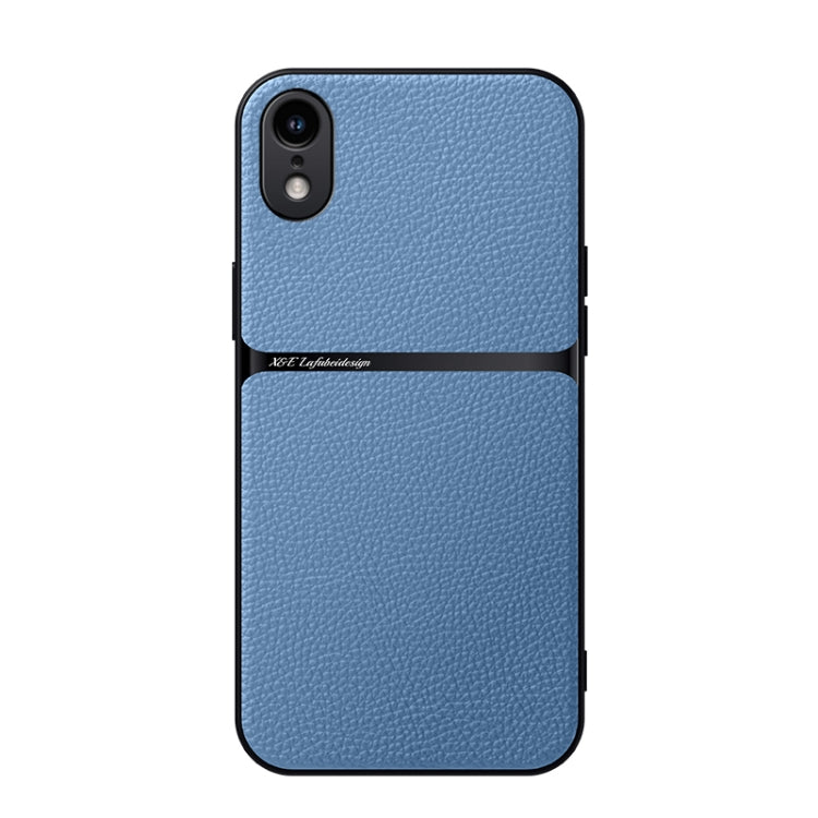 Litchi Leather Magnetic Full Coverage Shockproof Phone Case, For iPhone 11, For iPhone 11 Pro, For iPhone X / XS, For iPhone XR