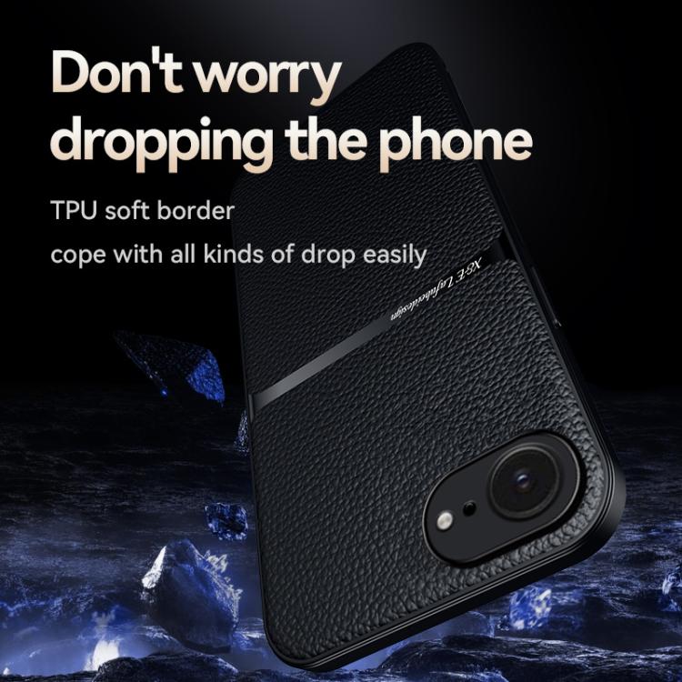 Litchi Leather Magnetic Full Coverage Shockproof Phone Case, For iPhone 17e / 16e, For iPhone 17 Pro Max, For iPhone 17 Pro, For iPhone 17