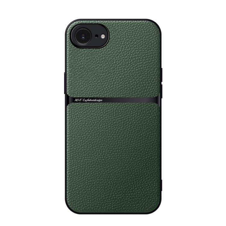 Litchi Leather Magnetic Full Coverage Shockproof Phone Case, For iPhone 17e / 16e, For iPhone 17 Pro Max, For iPhone 17 Pro, For iPhone 17