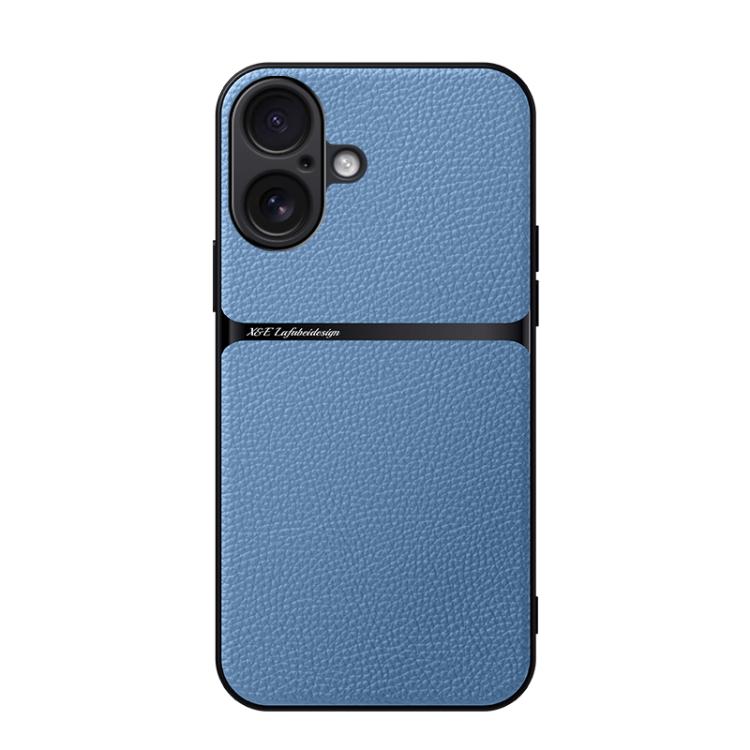 Litchi Leather Magnetic Full Coverage Shockproof Phone Case, For iPhone 17e / 16e, For iPhone 17 Pro Max, For iPhone 17 Pro, For iPhone 17