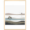 Scenery Decorative Painting with Aluminum Alloy Frame Print On Your Demand, 15x20cm, 20x20cm, 30x30cm, 40x40cm, 50x50cm, 60x60cm, 70x70cm, 80x80cm, 90x90cm