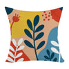 Colorful Branches Printed Sofa Pillow Case No Core Print On Your Demand, 35x35cm, 40x40cm, 45x45cm