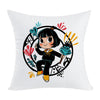 Girl Printed Sofa Pillow Case No Core Print On Your Demand, 50x50cm, 60x60cm