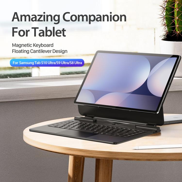 DUX DUCIS MK Series Magnetic Wireless Bluetooth Keyboard Tablet Case, For Samsung Galaxy Tab S11 Ultra