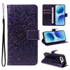 Embossed Sunflower Pattern Flip Leather Phone Case, For vivo S50 Pro mini 5G, For vivo X300 Pro, For vivo X300