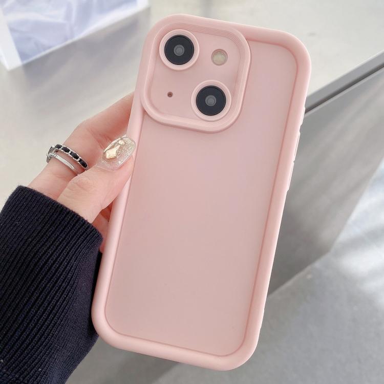 Shockproof Frame Frosted Precise Hole TPU Phone Case, For iPhone 15, For iPhone 14 Plus, For iPhone 14