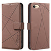 Geometric Pattern RFID Leather Phone Case, For iPhone 6 / 7 / 8 / SE, For iPhone 13 Pro Max, For iPhone 13 Pro, For iPhone 12 / 12 Pro