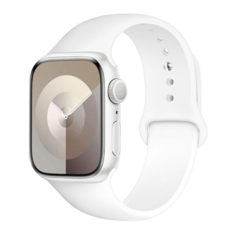 xDfind Solid Color Silicone Sports Watch Band, For Apple Watch 46mm / 49mm / 45mm / 44mm, For Apple Watch 42mm / 41mm / 40mm / 38mm