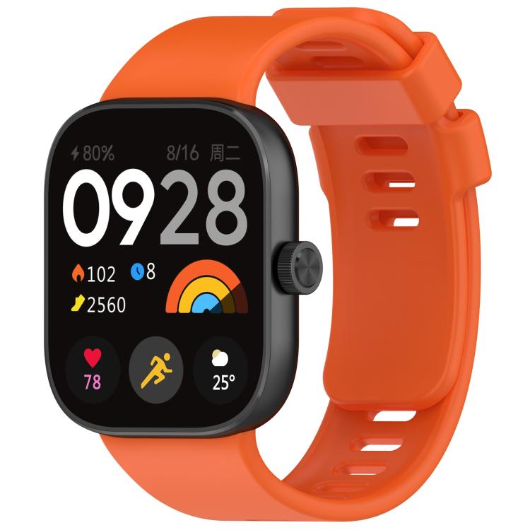 xDfind Solid Color Silicone Sports Watch Band, For Redmi Watch 6 / 5 /  4, For Redmi Watch 6 / 5 / Xiaomi Band 9 Pro