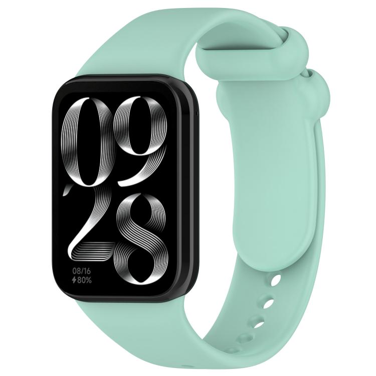 xDfind Solid Color Black Buckle Silicone Watch Band, For Redmi Watch 6 / 5 / Xiaomi Band 9 Pro, For Redmi Watch 6 / Watch 5 / Watch 4