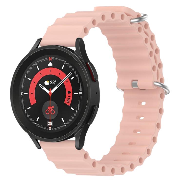 xDfind Ocean Style Silicone Solid Color Watch Band, 20mm, 22mm